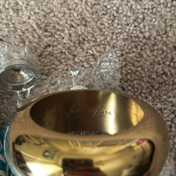 Chic & Tonic Gold Jeweled Bangle Flask - Picture 3 of 5